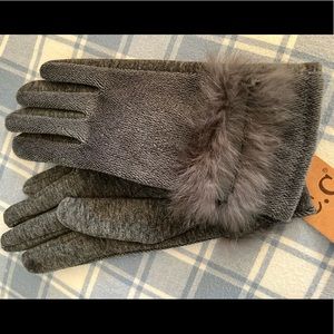 ❄️ Grey winter Gloves